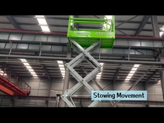 Ascenseur à ciseaux autopropulsé Plateforme de levage hauteur 6 m